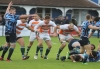 Centre Tom Wheatcroft mixes with the forwards