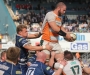 Gavin Curry takes a lineout catch