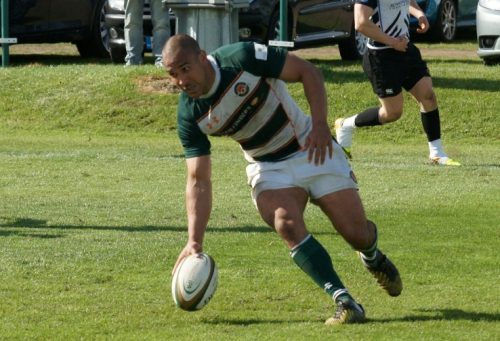 Ronnie McLean try v Rotherham - crop 
